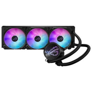 RYUO III LCD Display Screen with 360 CPU Water Cooling, 5V ARGB Fan for Gaming Computers