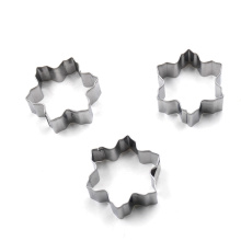 Stainless Steel Snowflake Shape Cookie Cutter Set