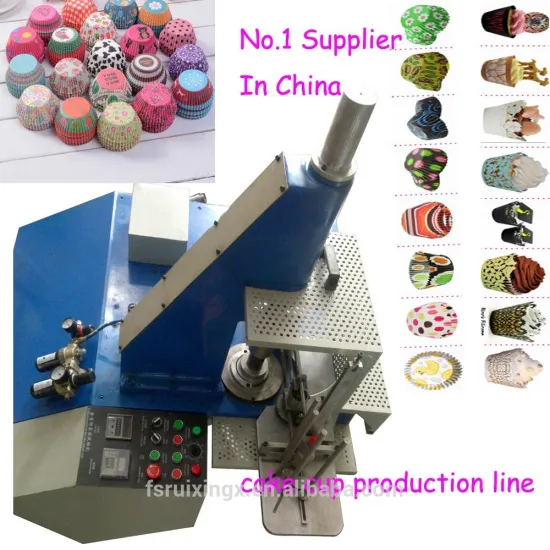paper muffin cupcake machine with factory price professional designer