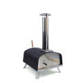 Rotating pellet pizza oven