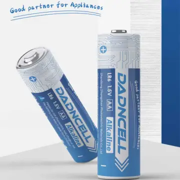 High-Capacity 1.5V LR6 alkaline batteries