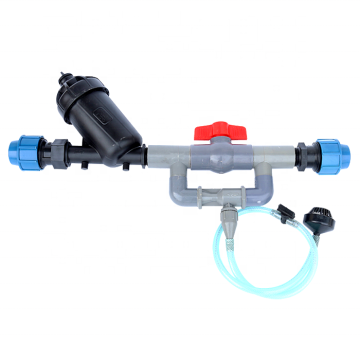 High-Flow 1 Inch Agricultural Venturi Fertilizer Injectors for Drip Irrigation Systems