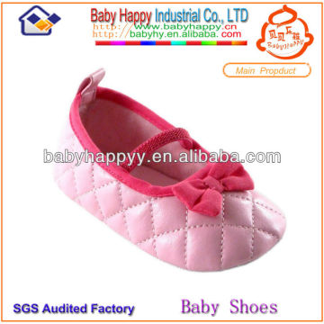Wholesale cheap cute bownot soft sole baby ballet shoes