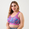 Reggiseno sportivo da palestra con coppa G fantasia donna in stock