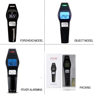 digital human body infrared air thermometer gun