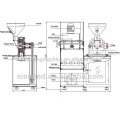 Heißer Verkauf WF 30b Staubabsorption Brecher Mühle