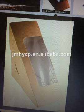 custom hand made empty single sandwich box