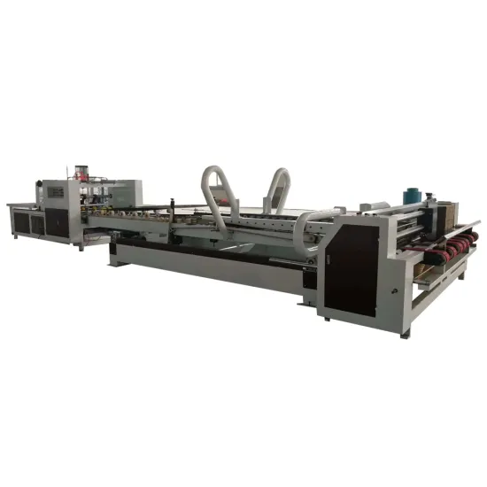 Full Automatic Folding Machine for Corrugated Box Gluing and Pasting (ZHENHUAZH-QZD-2600)