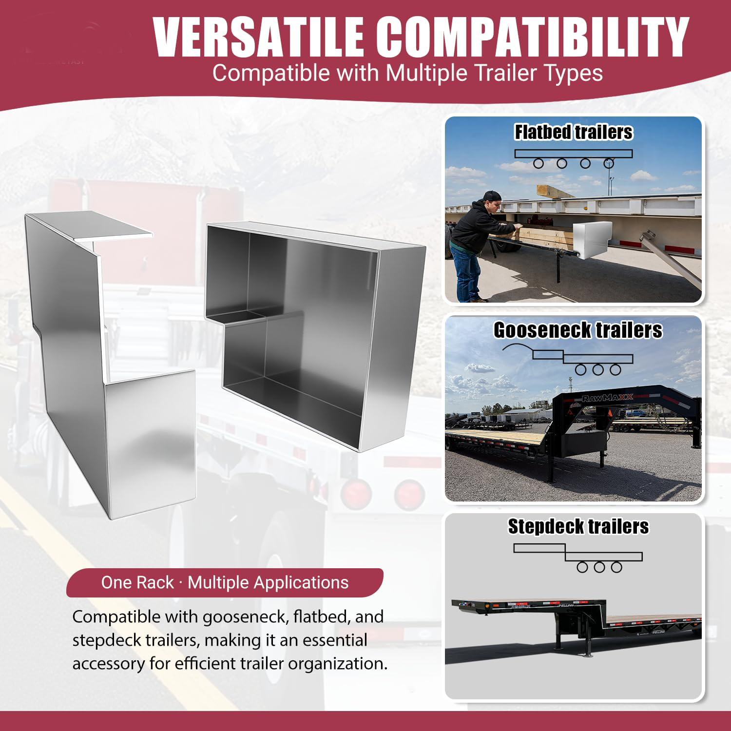 Aluminum Dunnage Rack 20x15 5