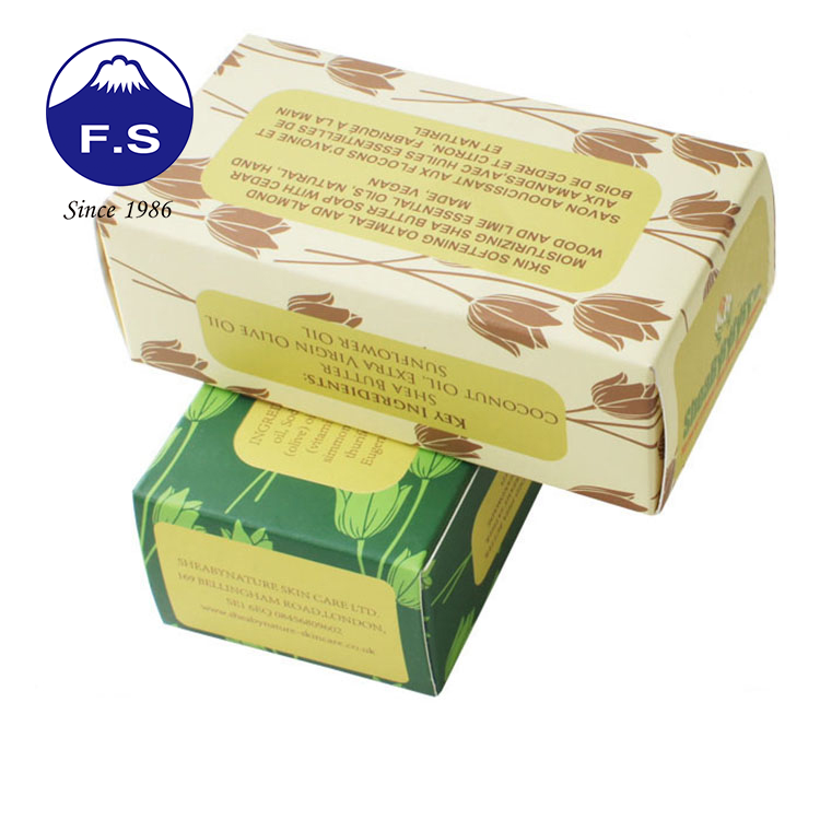 Recyclable Custom Pvc Window Paper Cosmetics Box Packaging