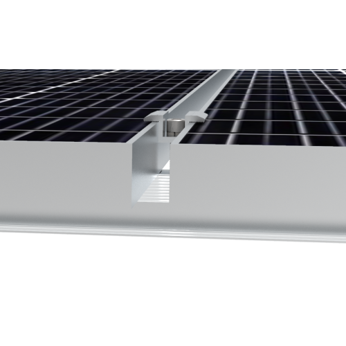 Сярэдні заціск сонечнага алюмінія