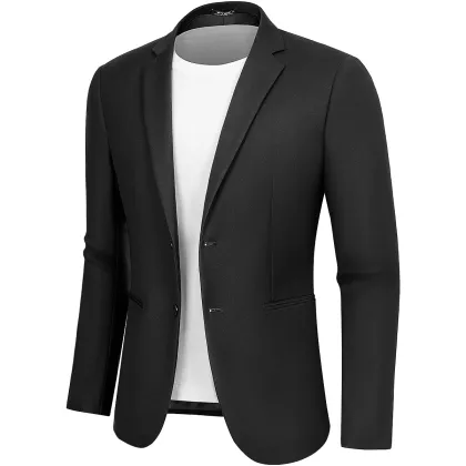 Men's Causal Blazer for Men black S