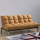 Convertible 2-Seater Sleeper Fabric Futon Sofa Bed