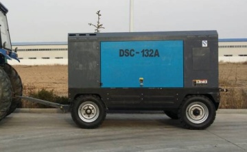 Diesel Driven Screw Compressor, Portable