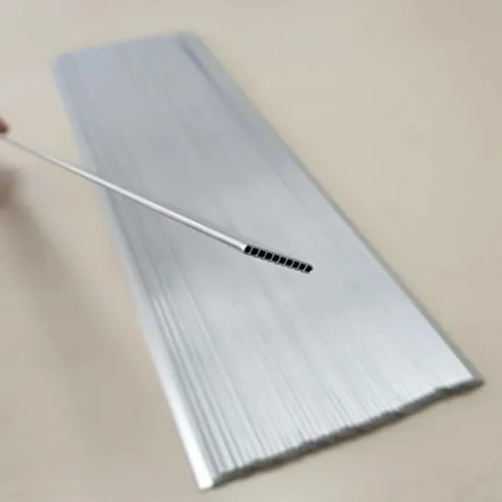 1060 Aluminum micro channel oval flat tube