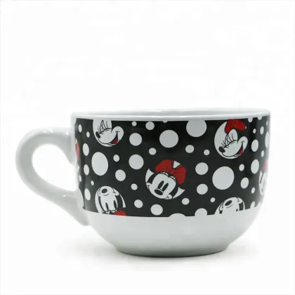 Cheap Custom Logo Thick-Bottomed Ceramics Mug