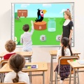 Tableau blanc électronique interactif de 86 pouces pour l'école