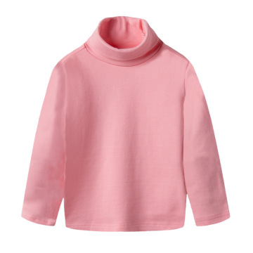 Winter Custom Logo Printing 100% Cotton Long Sleeve T-Shirts for Kids