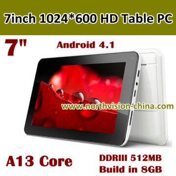 7 Inch HD LCD Screen Android Tablet