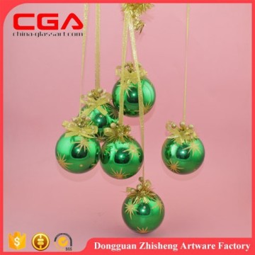 New christmas products from Chinese factory Mini hanging plastic ornaments for Christmas decoration supplies