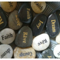 Lettering Stone Decoración Rocas