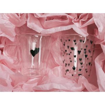 Couple's Glass Water Cup B