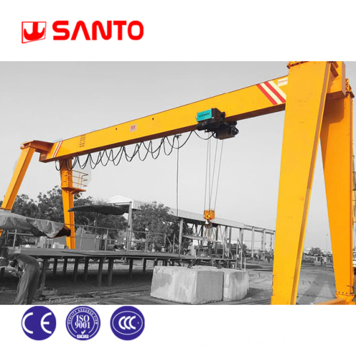 High Quality 30 Ton Electric Motor Drive Gantry Crane 