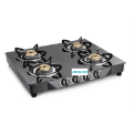 Euro 4 Burner Toughened Glass Stove