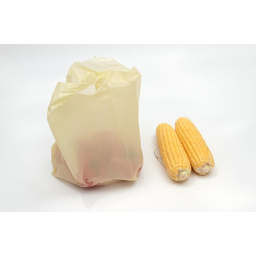 Printed Plastic Vest Bag Biodegradable Surface Smile T Shirt Bags and Packaging Bags