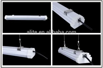 Surface mounted tri proof light connectable tube for MTR station tube light tri proof