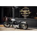 Style bobber de moto classique