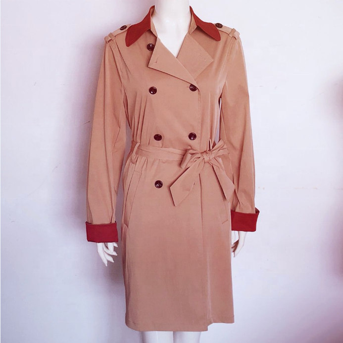 Double Breasted Trench Coat