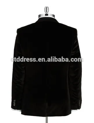 bespoke half canvas cashmere 2 buttons custom mens blazer