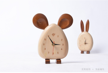 Milieubescherming Houten Kid Lovely Clock