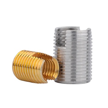M2 M2.5 M3 M4 M5 M6 M8 M10 Stainless Steel 302 Type Slotted Self Tapping Thread Insert