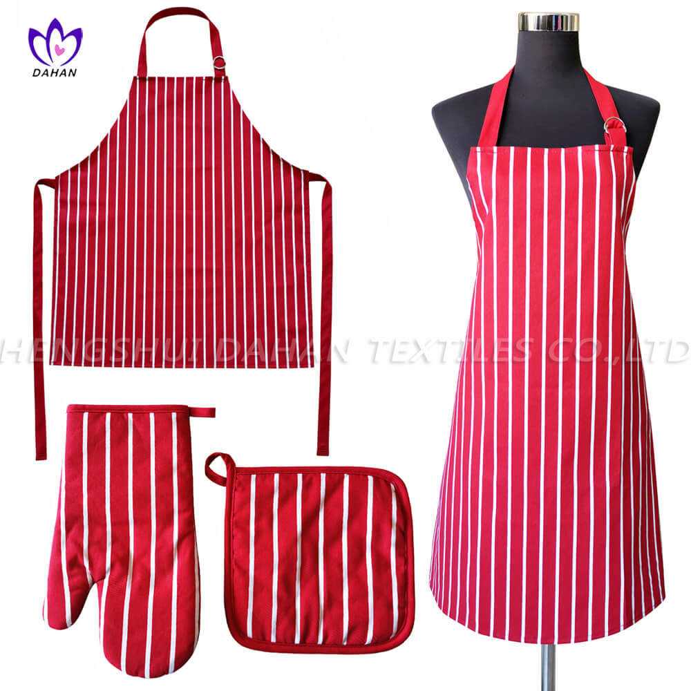 10491 Printing Apron Glove Pot Holder 3 Pack 2