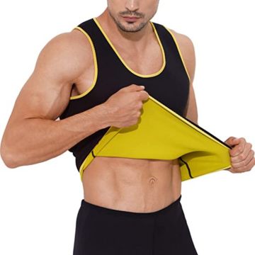 Neoprene Slim Men Body Shaper Waist Trainer Sweat Vest for Weight Loss