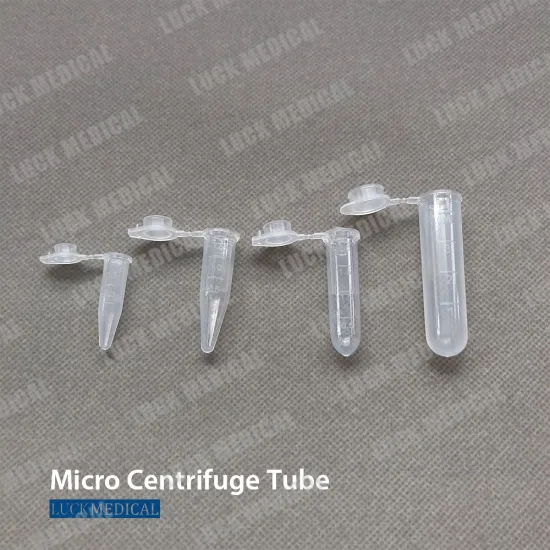 Disposable Plastic Microcentrifuge Tubes