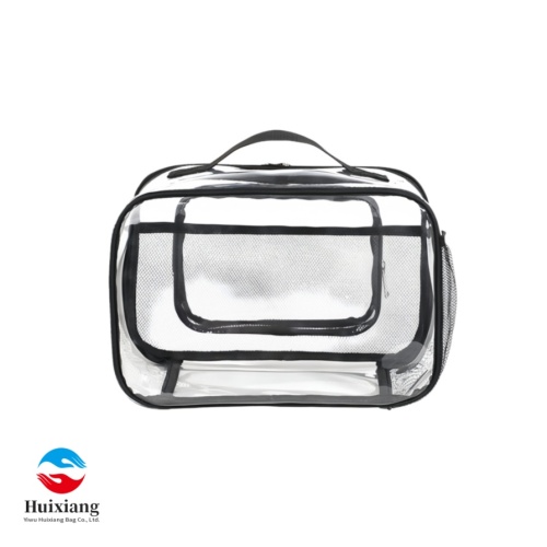 Bolsa de almacenamiento de artículos de tocador de viaje de PVC multiusos