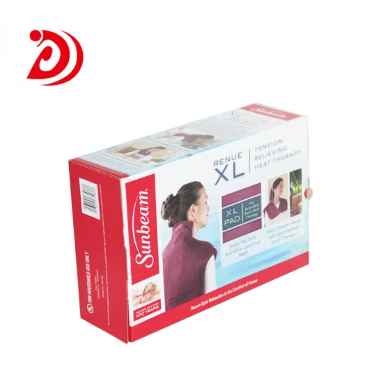 Health Care Equipment colored cardboard boxes
