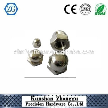 ถั่วโดมหกเหลี่ยม Hex Acorn Nut DIN1587