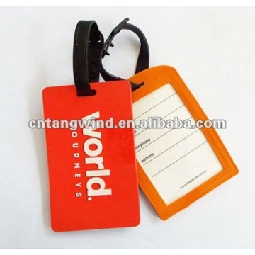 silicone rubber luggage tag