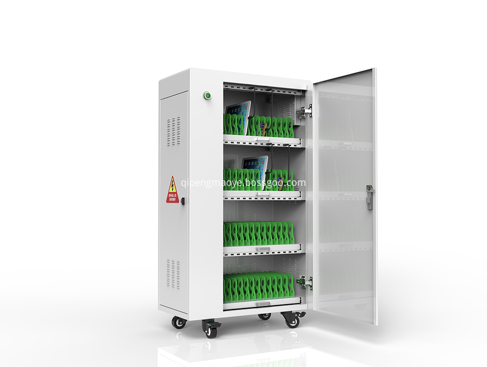 Smart security locker charging cart