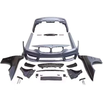BMW F30 F80 M3 Tuning Body Kit: Front Bumper, Rear Bumper, Side Skirts, and Fenders