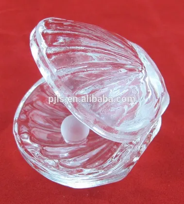 k9 crystal shell with pearl ,crystal Oysters glass Oysters