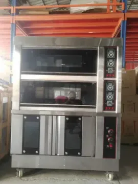 2 Decks 4 Tray Oven+Fermentation Box Dough Proofer with Intelligent Control Panel and Memory Function for Sale