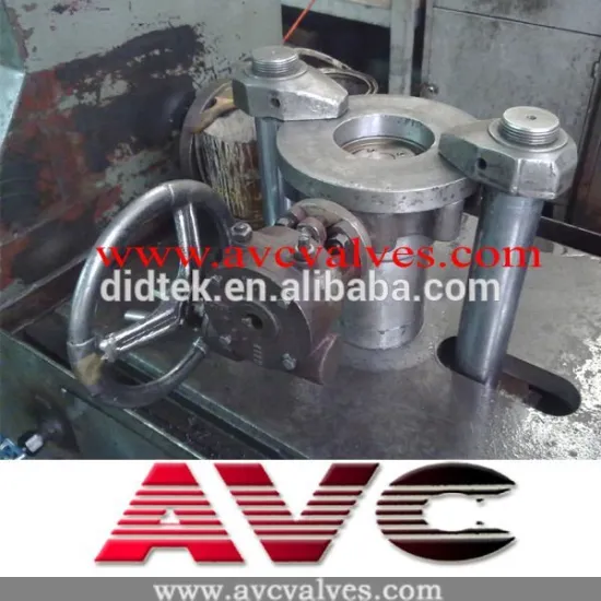 AVC Cast Steel Wafer Type Butterfly Valve API609 Hydro Test