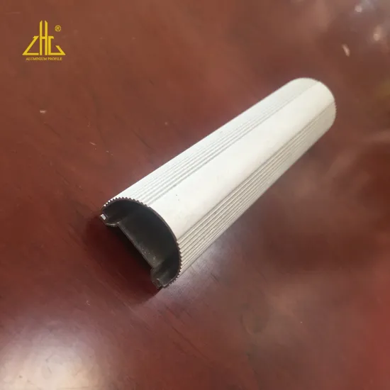 D-Shaped LED Aluminum Extrusion 50mm for Lamp/Aluminium LED Profile