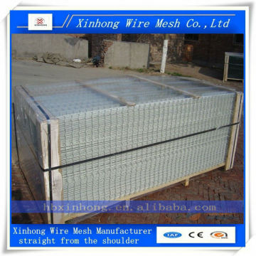 Galvanized wire mesh panels for construction