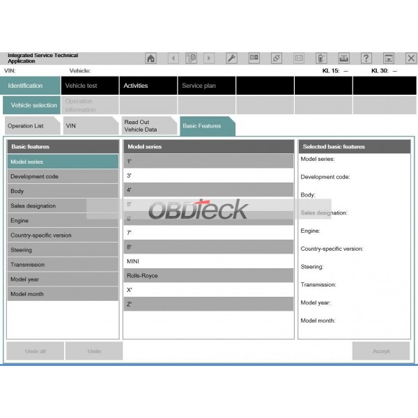 BMW ICOM HDD for Panasonic 10/2013 features